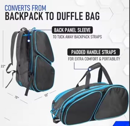 Padel Bag Custom Design with Spacious Compartments