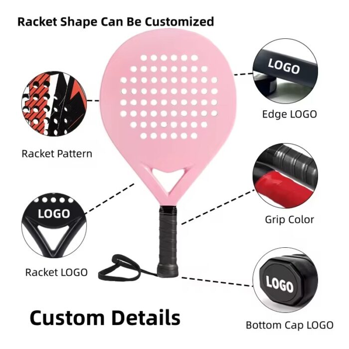 Customized Padel Racket Lightweight and High Performance